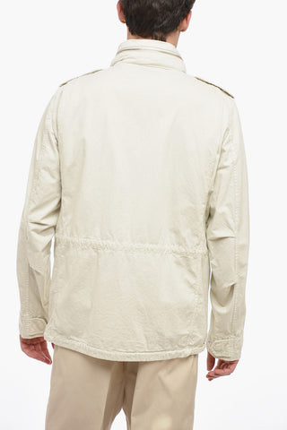 Cotton Saharan Jacket with Removable Hood