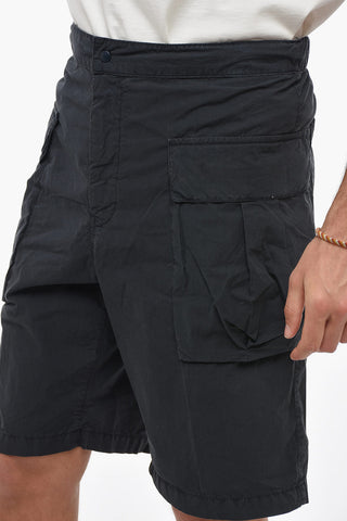Drwastringed Cotton Cargo Shorts