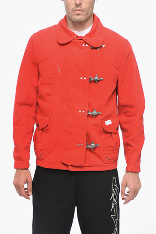 ARCHIVE Cotton Saharan Jacket with Frogs