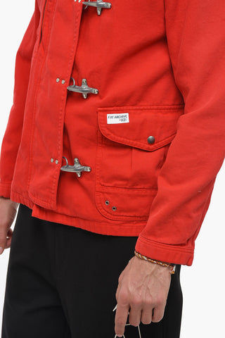 ARCHIVE Cotton Saharan Jacket with Frogs