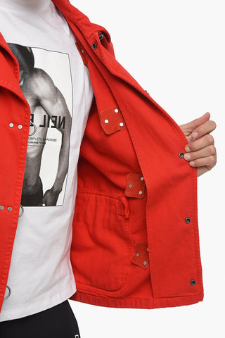 ARCHIVE Cotton Saharan Jacket with Frogs