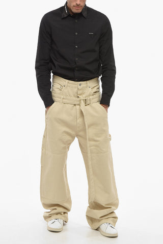 SEASONAL Double-layered Cargo Pants with Safety Belt