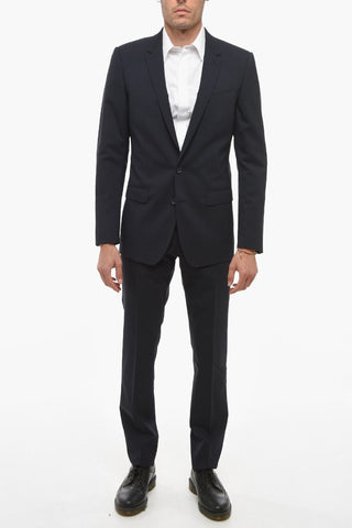 MARTINI Stretch Wool Slim Fit Suit with Flap Pockets