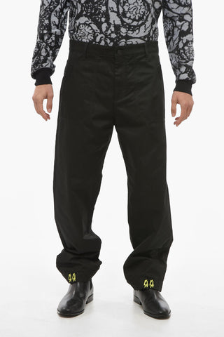 Straght Fit Pats With Velco Details