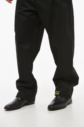 Straght Fit Pats With Velco Details