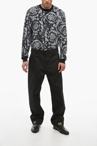 Straght Fit Pats With Velco Details