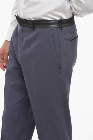 Virgin Wool STRAIGHT FIT Pants