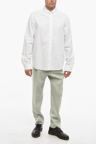 Long Sleeved Shirt With Embroidered Logo