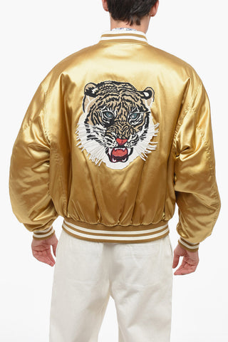 Bomber Trapuntato TIGER in Nylon Lamè