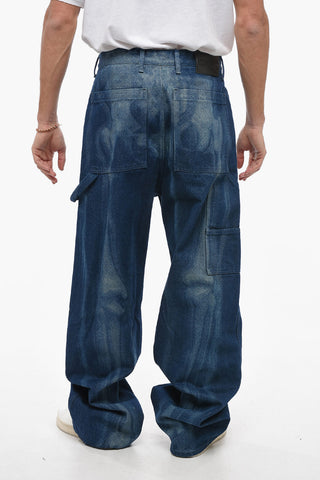 Wide Leg BODY SCAN Cargo Denims