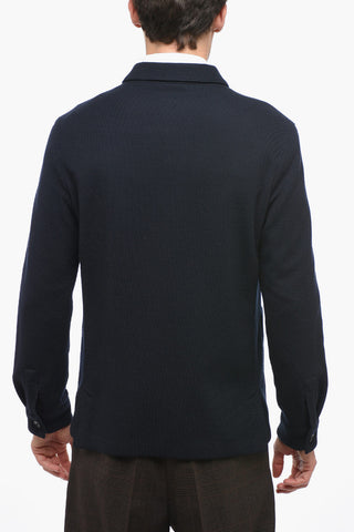 Blazer HIGH PERFORMANCE in Misto Lana con Tasche a Toppa