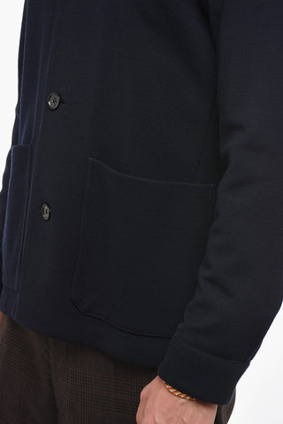 Blazer HIGH PERFORMANCE in Misto Lana con Tasche a Toppa