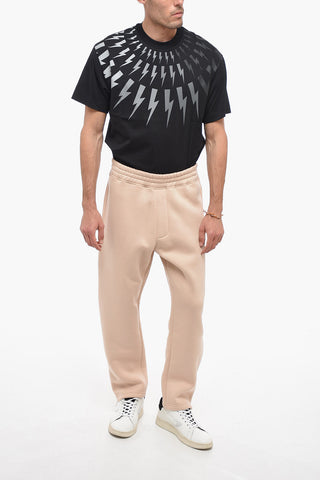 Joggers BOLT Ricamati con Zip sul Fondo