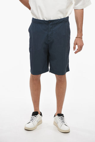 3 Pocket Cotton Blend Shorts