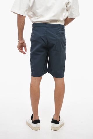 3 Pocket Cotton Blend Shorts