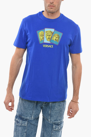 T-Shirt Girocollo MASKS in Cotone