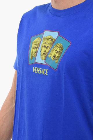 T-Shirt Girocollo MASKS in Cotone