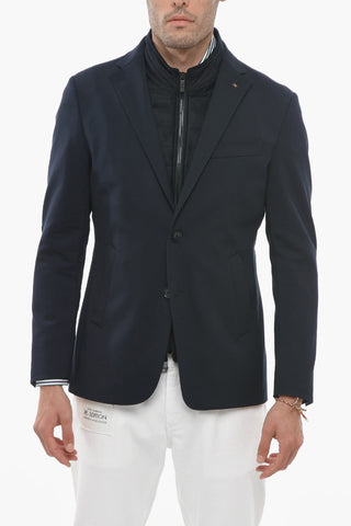  	CC COLLECTION Blazer in Tessuto Stretch con Chester Piece e Toppe