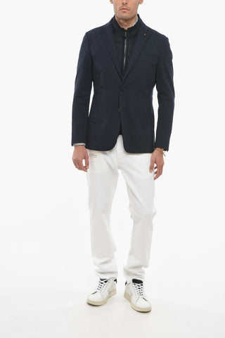  	CC COLLECTION Blazer in Tessuto Stretch con Chester Piece e Toppe