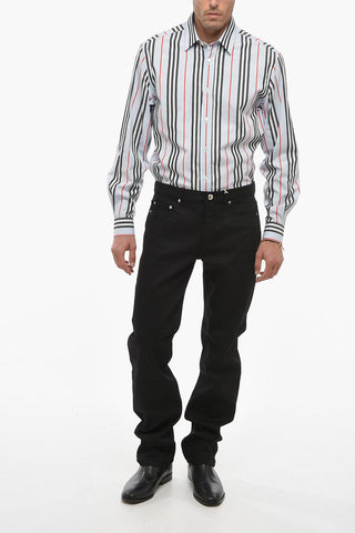 5 Pocket Slim Fit Cotton Blend Pants