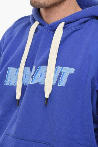 Felpa Hoodie in Cotone MILEY con Logo Stampato