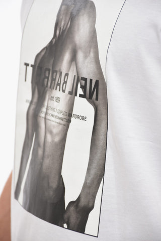 Dropped Shoulder BODY T-shirt with Print