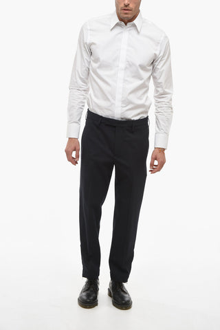 JAMIE Slim Pants with Zip at the Cuffs