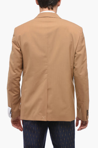 SEASONAL 2 Button Wool Blend Blazer with Tie