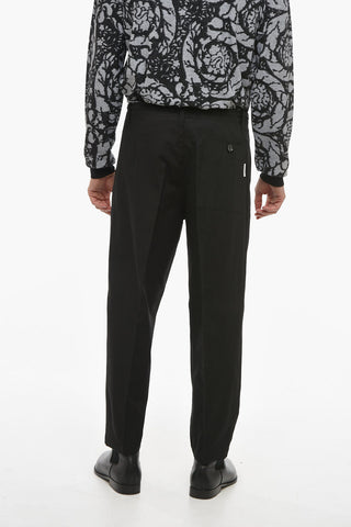 Pantaloni Chino Regular Fit Con Coulisse