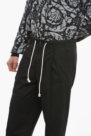 Pantaloni Chino Regular Fit Con Coulisse