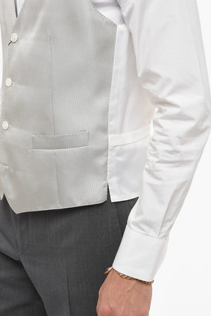 Gilet Bicolore CEREM.ACADEMY in Seta