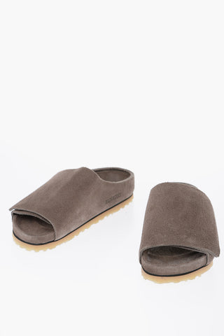 FEAR OF GOD Suede LOS FELIZ Sandals with Touch Strap Closure