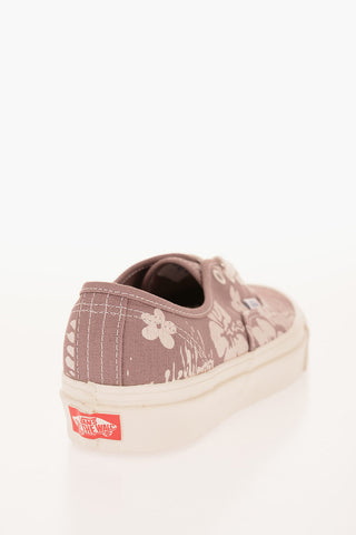 Sneakers Basse AUTHENTIC 44 in Canvas a Fantasia Floreale