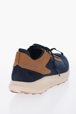 Mesh PULSAR PRG Low Top Sneakers with Suede Trims
