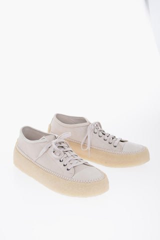 Sneakers basse CARAVAN In Suede con Suola Crepe