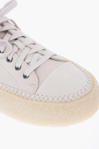 Sneakers basse CARAVAN In Suede con Suola Crepe