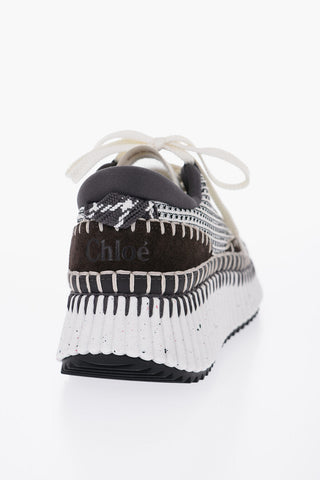 Leather and Fabric NAMA Low Top Sneakers