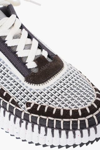 Leather and Fabric NAMA Low Top Sneakers