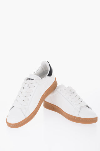 Leather THE CANADIAN Low Top Sneakers with Contrasting Details