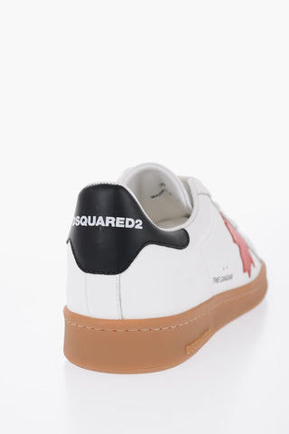 Leather THE CANADIAN Low Top Sneakers with Contrasting Details