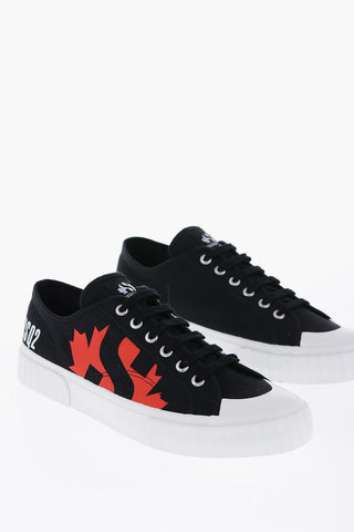 SUPERGA Sneakers Basse in Cotone con Stampa Logo