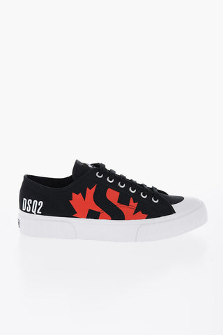 SUPERGA Sneakers Basse in Cotone con Stampa Logo