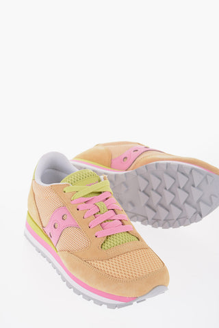 Fabric JAZZ TRIPLE Low Top Sneakers with Suede Trims