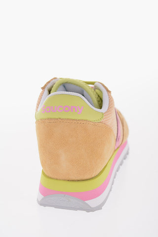 Fabric JAZZ TRIPLE Low Top Sneakers with Suede Trims