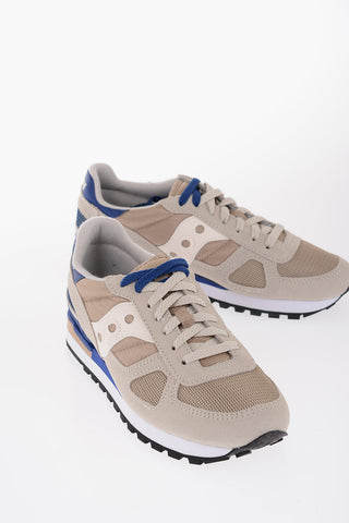 Sneakers Basse SHADOW ORIGINAL in Tessuto e Camoscio con Dettagli a Contrasto