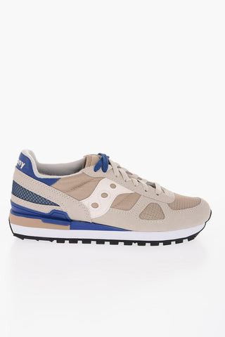 Sneakers Basse SHADOW ORIGINAL in Tessuto e Camoscio con Dettagli a Contrasto