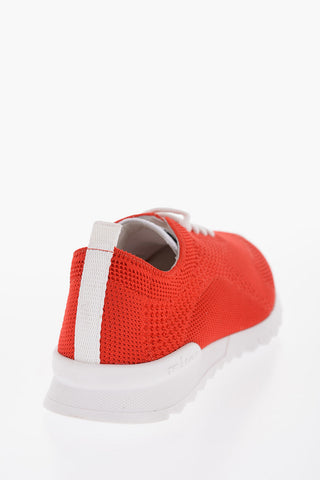 Perfotated Cotton Sneakers