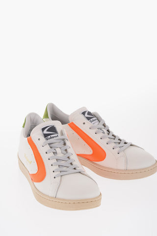 Leather  TOURNAMENT Mix Low-Top Sneakers with Contrasting Details