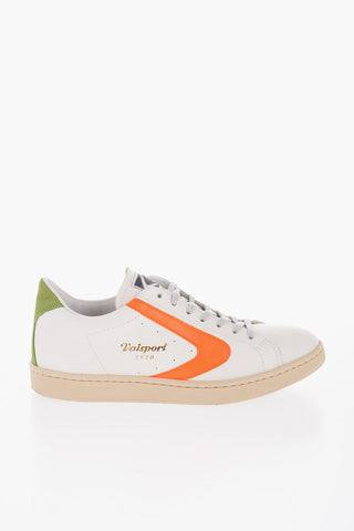 Leather  TOURNAMENT Mix Low-Top Sneakers with Contrasting Details