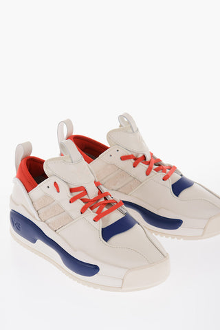 Y-3 BY YOHJI YAMAMOTO Sneakers Basse RIVALRY in Pelle e Tessuto con Platform 4cm